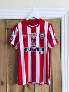 Rare Match Worn /Signed Yoane Wissa #11 Brentford FC 2022/23 vs Chelsea 19/10/22 for sale on Ebay