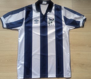 West Bromwich Albion WBA 1986-88 original Umbro home shirt Medium adults for sale on Ebay