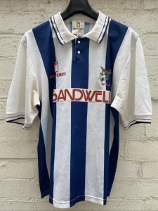 Rare 1991-92 West Bromwich Albion Football Shirt Baggies Influence Sandwell L for sale on Ebay