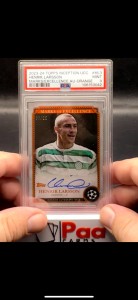 Topps - Inception UCC - OnCard Auto - PSA 9 - Celtic - Henrik Larsson /25 - MOE for sale on Ebay