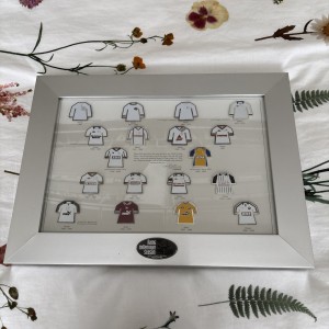 Derby County Millennium Season Framed Badge Collection for sale on Ebay
