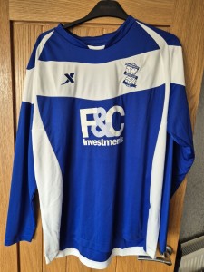 Birmingham City FC Shirt Men's Blue XL for sale on Ebay