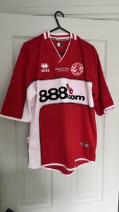 Rare Middlesbrough FC 2006 UEFA Cup Final Home Shirt Erreà Size Adult Small for sale on Ebay
