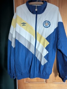 Leeds United Umbro Track Suit. 1990/1991 Size Large Superb for sale on Ebay