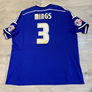Ipswich 2014/15 Home Shirt with Mings 3 on the back  for sale on Ebay