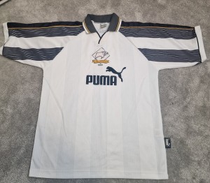 Original Authentic PUMA Derby County 1995/1996 Home Shirt Mens L for sale on Ebay