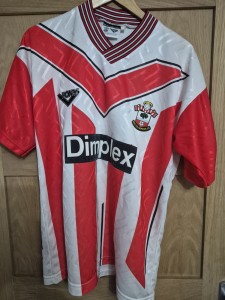 SOUTHAMPTON 1993-95 FOOTBALL SHIRT JERSEY RARE TRIKOT GENUINE PONY VINTAGE LARGE for sale on Ebay