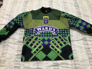 Sheffield United 1996 1997 Avec Ward’s vintage 1990s goalkeeper shirt  for sale on Ebay