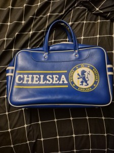 Vintage 1970's Chelsea Football Bag for sale on Ebay