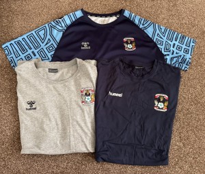 Coventry City Training Shirt / Tee | Set of three (Fits XXL-XL) for sale on Ebay