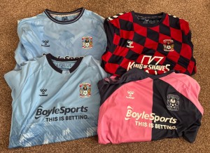 Coventry City Football shirts | Bundle of four (3XL) for sale on Ebay