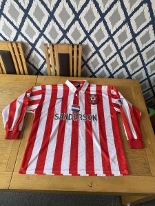 Southampton 1995/97 Home Shirt Longsleeve  for sale on Ebay