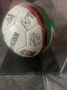 Signed Wrexham Football for sale on Ebay