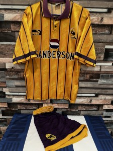 Sheffield Wednesday 1995/1996 Away Shirt & Shorts - Original Medium for sale on Ebay