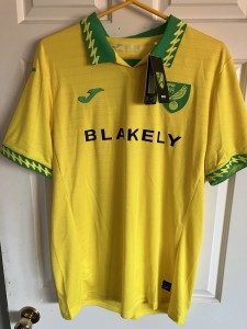 Norwich City Shirt XL New Season 25/26 Blakley Home for sale on Ebay