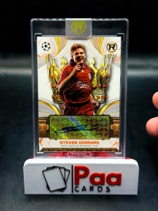Topps - Reverence - Auto - Liverpool FC - Steven Gerrard /25 - Legend - for sale on Ebay
