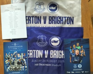 Everton V Brighton and Southampton Package Premier League for sale on Ebay