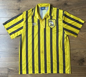 Sheffield Wednesday Original Away Football Shirt 1992-1993 XL Mens for sale on Ebay