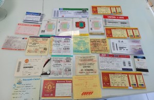 Huge Job Lot Manchester United Tickets 60s 70s 80s 90s 00s for sale on Ebay