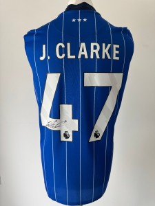 Signed JACK CLARKE Shirt - Ipswich Town -PROOF/COA- Sunderland Leeds Tottenham for sale on Ebay