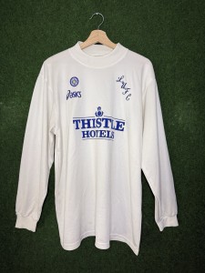 Original Leeds United 1995 Home Football Shirt Long Sleeve XL ASICS RARE for sale on Ebay