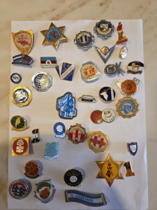 Bundle of Old English Football League Pin Badges (X37) Job Lot for sale on Ebay