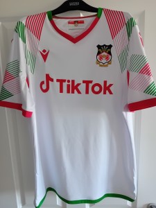 Wrexham AFC 2022/23 Macron Away (3rd) Shirt XXL (UK XL) for sale on Ebay