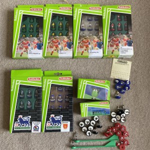 Subbuteo Bundle Teams Accessories Spares England Man Utd Brazil Norwich City for sale on Ebay
