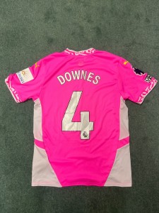 Flynn Downes Match Issue Southampton FC Third Shirt for sale on Ebay