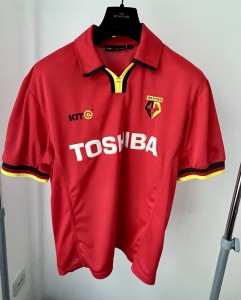 MINT Watford FC Vintage Special Edition 3rd Shirt 2002-2003 Size M Made By Kit@ for sale on Ebay