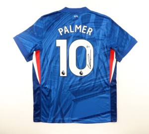 2024-25 Cole Palmer Signed Nike Jersey Chelsea England Beckett BAS Hologram COA for sale on Ebay