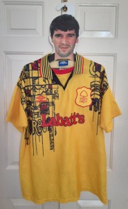 Nottingham Forest Away Stuart Pearce Labatt’s Football Shirt 1995–97 Umbro L  for sale on Ebay
