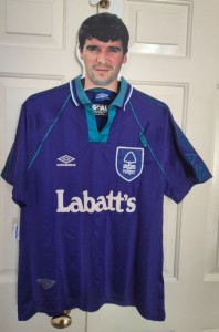 Nottingham Forest Away Shirt. 1993-1995. Umbro in M Medium Used.  for sale on Ebay