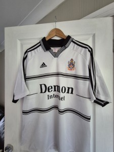 Fulham football club 1999/2000 Demon internet adidas shirt size large for sale on Ebay