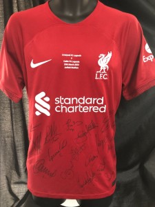 Legends 2023 Squad Signed Shirts by LFC Legends & Celtic FC Legends for sale on Ebay