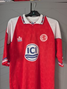 Middlesbrough Football Shirt for sale on Ebay