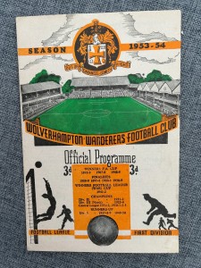 WOLVERHAMPTON WANDERERS YOUTH V ENGLAND YOUTH 1954 WOLVES for sale on Ebay