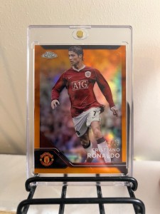 Topps Chrome Manchester United Deluxe Cristiano Ronaldo /25 for sale on Ebay