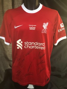 Legends 2024 Squad Signed Shirts by LFC Legends & AFC Ajax Legends for sale on Ebay