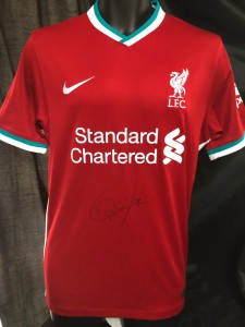 Roberto Firmino Signed Shirt for sale on Ebay