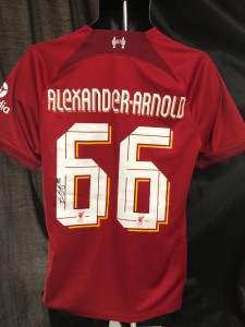 Trent Alexander-Arnold Signed Shirt for sale on Ebay