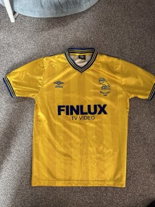 Sheffield Wednesday 1986 FA Cup Semi Final Shirt for sale on Ebay