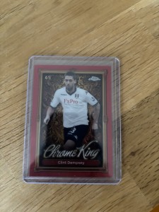 Topps 2025/26 Premier League Fulham Clint Dempsey Chrome King Numbered 4/5 for sale on Ebay