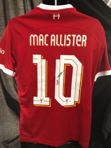 Alexis Mac Allister Signed Shirt for sale on Ebay