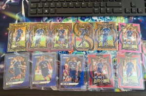 Leicester City Numbered Bundle - Panini Select & Prizm - 37 cards!  for sale on Ebay