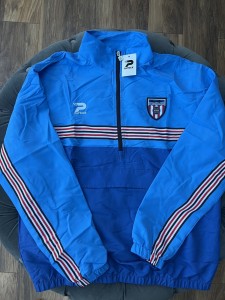 Sunderland Patrick 1986/87 Home Retro Track Jacket - Blue (Size XL) for sale on Ebay