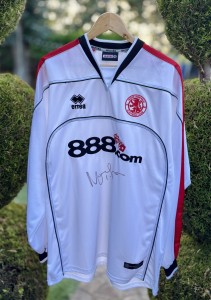SIGNED Mark Schwarzer BORO Goalkeeper shirt 2005/06  Middlesbrough for sale on Ebay