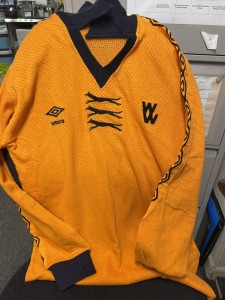 Wolves Wolverhampton Wanderers Match worn John Richard’s airtex Shirt  for sale on Ebay