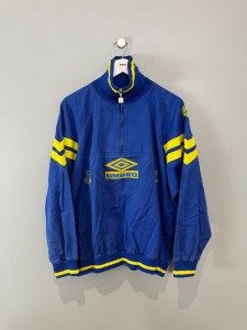 EVERTON 1993/95 DRILL JACKET (size XL)  UMBRO ORIGINAL VINTAGE FOOTBALL SHIRT for sale on Ebay