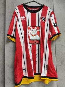 Signed Sheffield United Home Shirt 2024/25 Size L Brand New with Tags for sale on Ebay